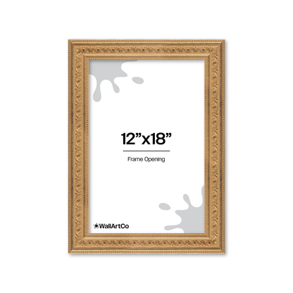 The True Romantic Gold Picture Frame