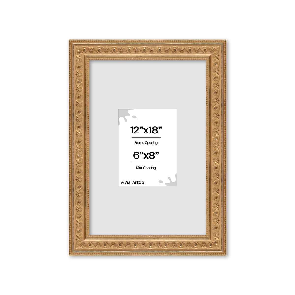 The True Romantic Gold Picture Frame