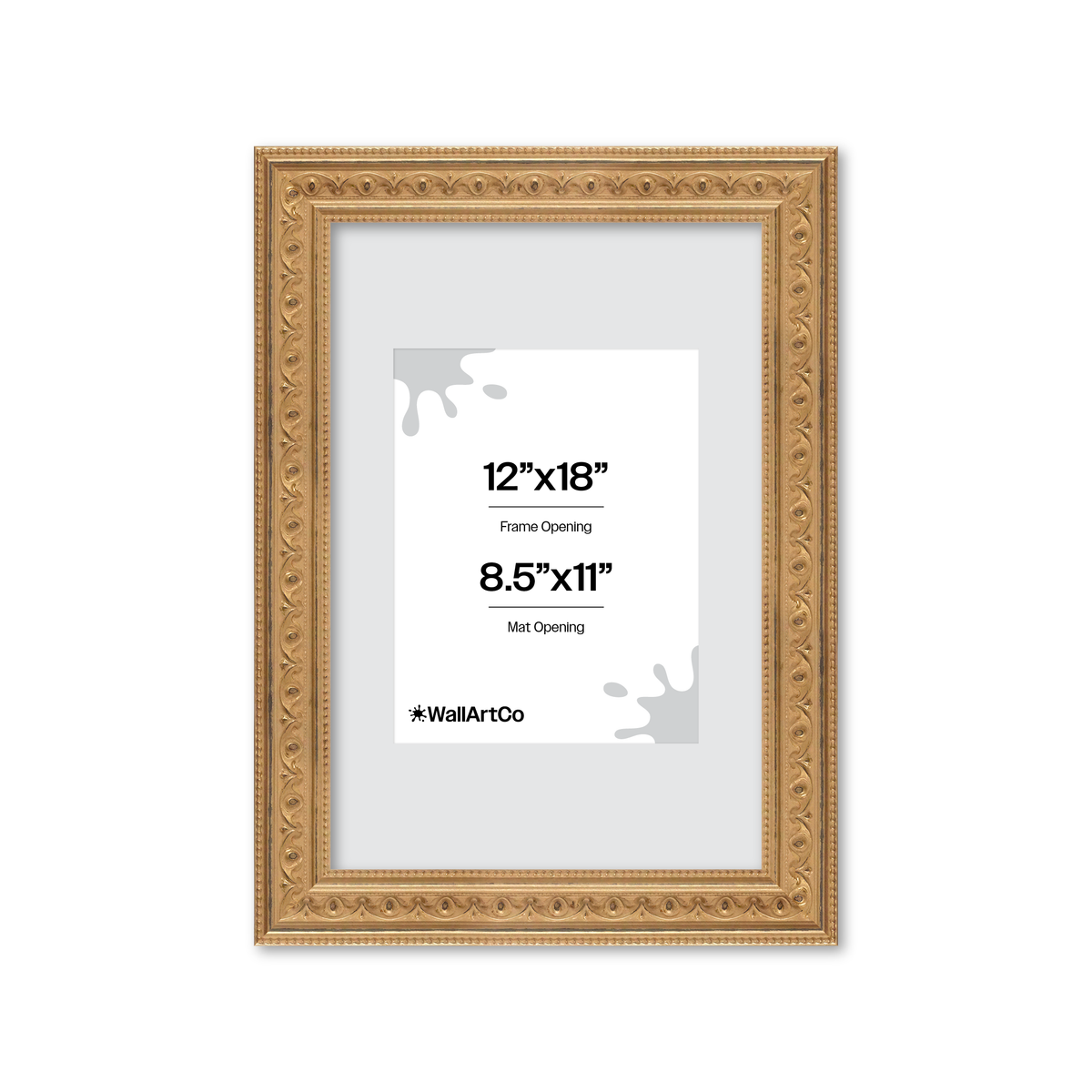 The True Romantic Gold Picture Frame