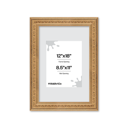 The True Romantic Gold Picture Frame