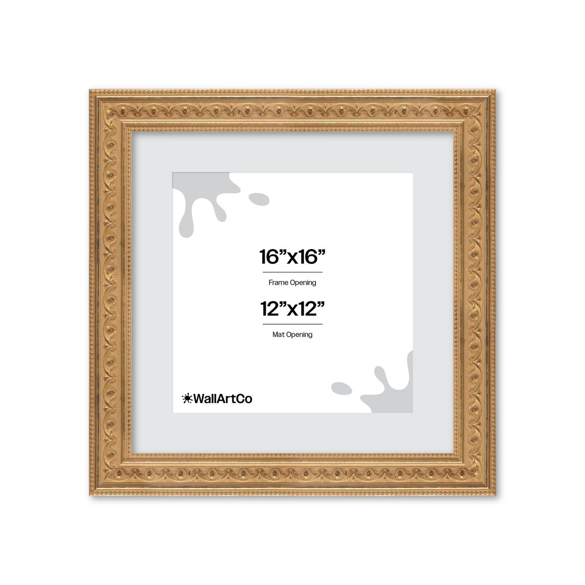 The True Romantic Gold Picture Frame