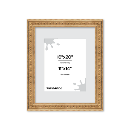The True Romantic Gold Picture Frame