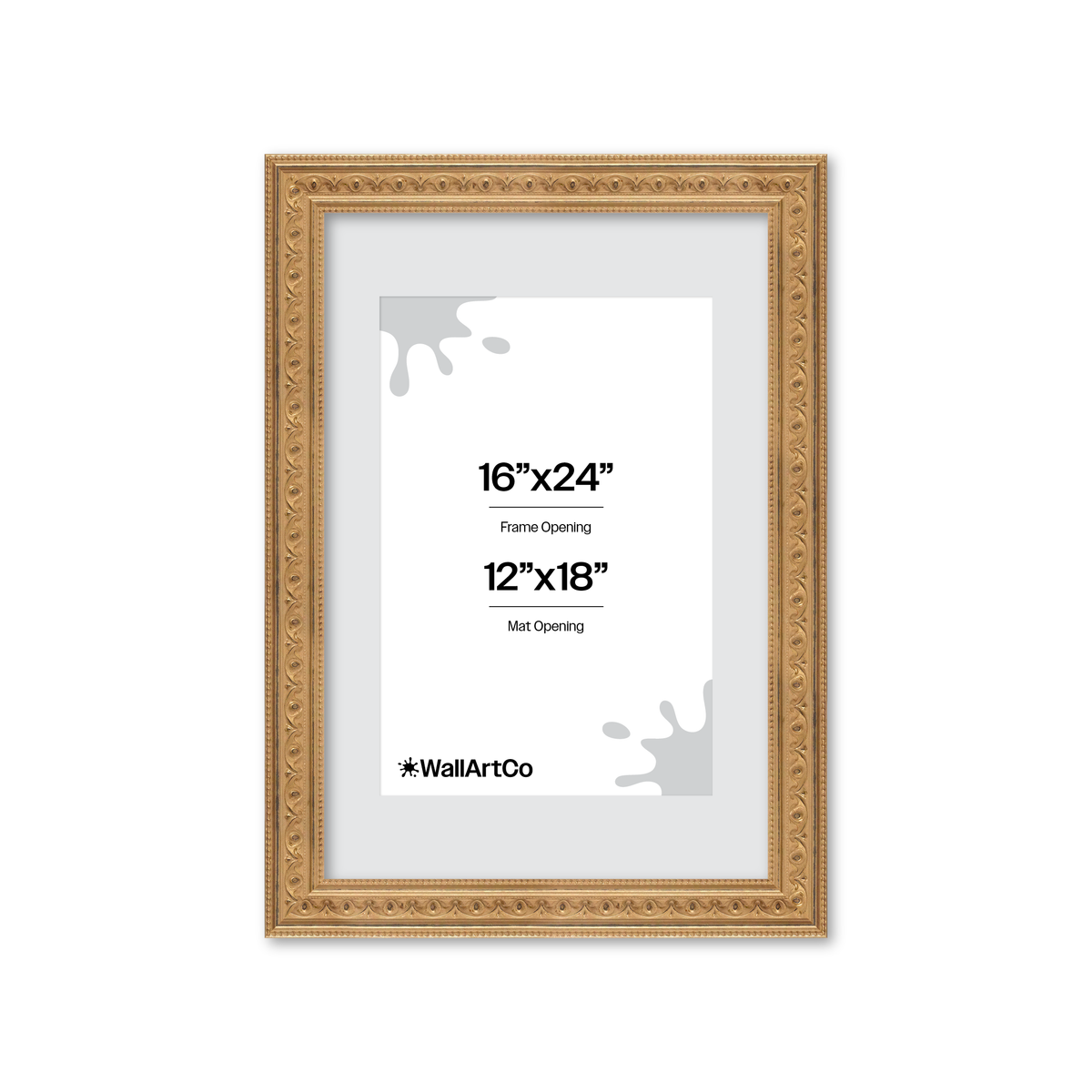 The True Romantic Gold Picture Frame