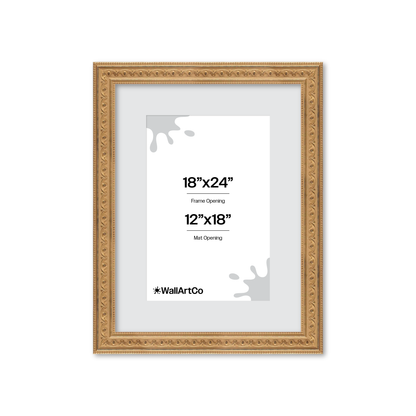 The True Romantic Gold Picture Frame