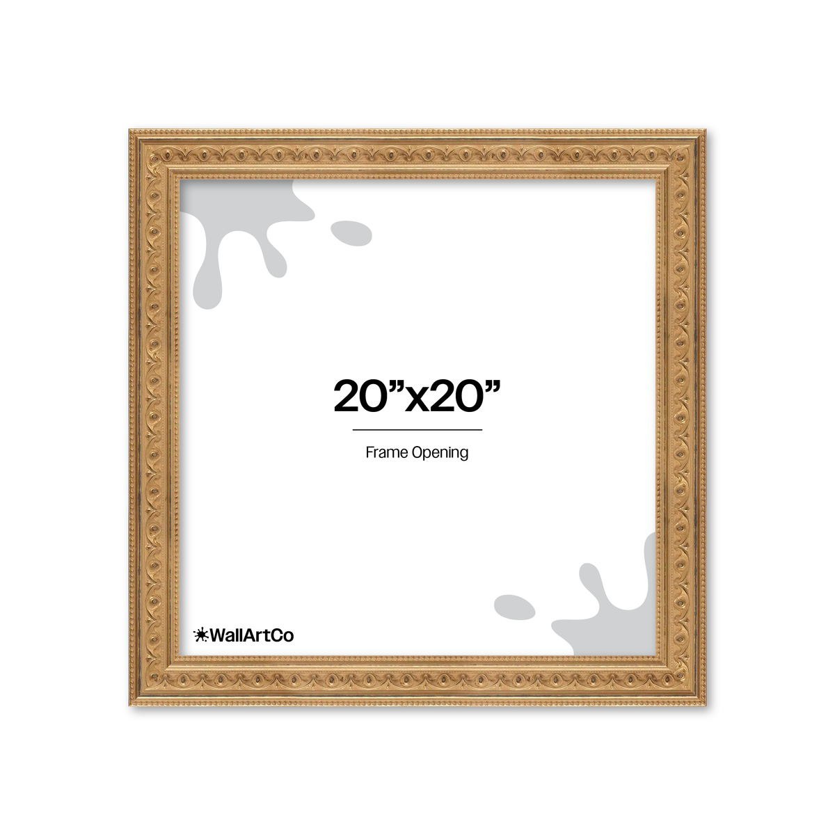 The True Romantic Gold Picture Frame