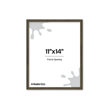 The Quiet Drama Black Picture Frame