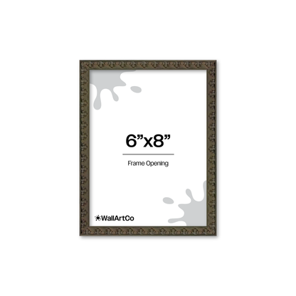 The Quiet Drama Black Picture Frame