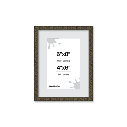 The Quiet Drama Black Picture Frame