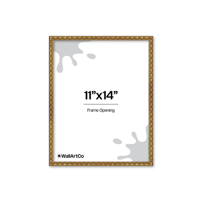 The Quiet Drama Bronze Picture Frame