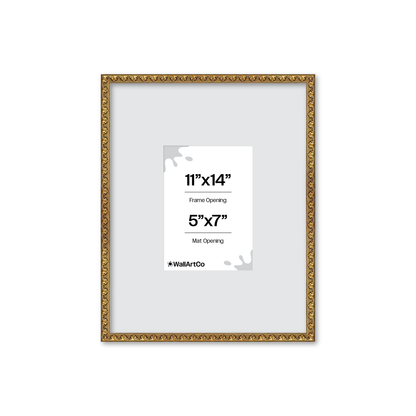 The Quiet Drama Bronze Picture Frame