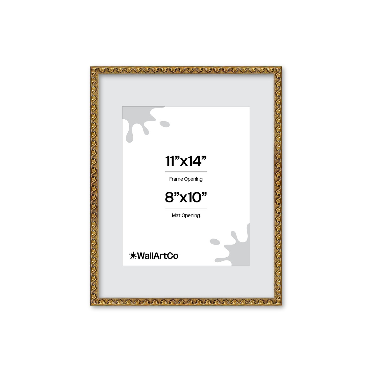 The Quiet Drama Bronze Picture Frame
