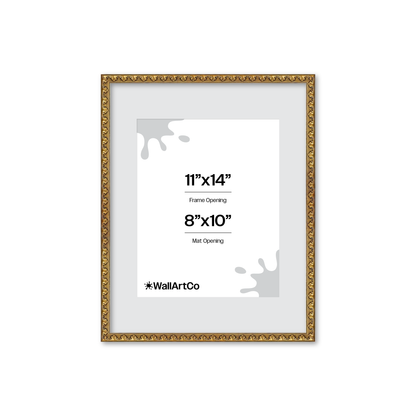 The Quiet Drama Bronze Picture Frame