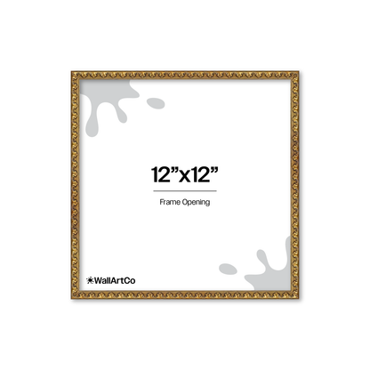 The Quiet Drama Bronze Picture Frame