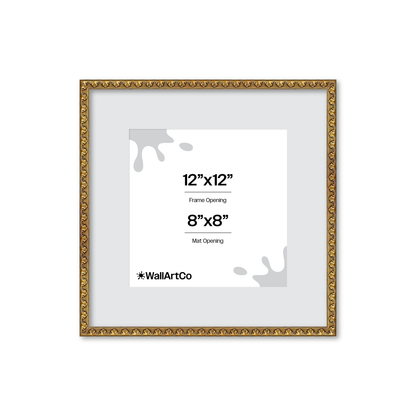 The Quiet Drama Bronze Picture Frame