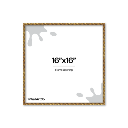 The Quiet Drama Bronze Picture Frame