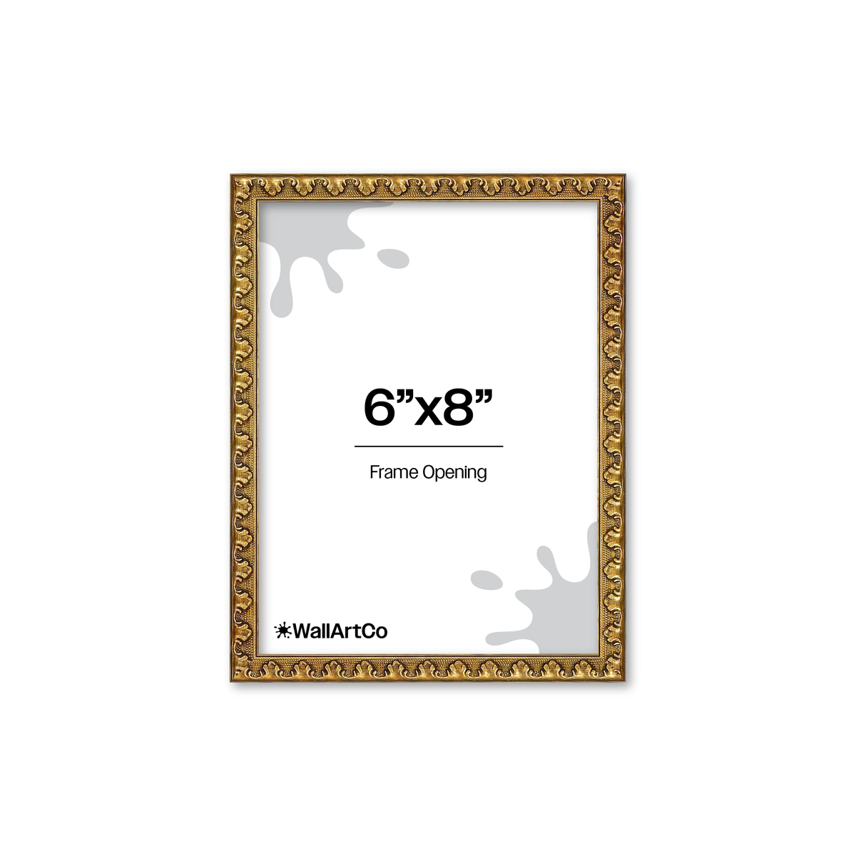 The Quiet Drama Bronze Picture Frame