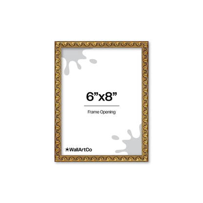 The Quiet Drama Bronze Picture Frame