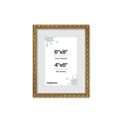 The Quiet Drama Bronze Picture Frame