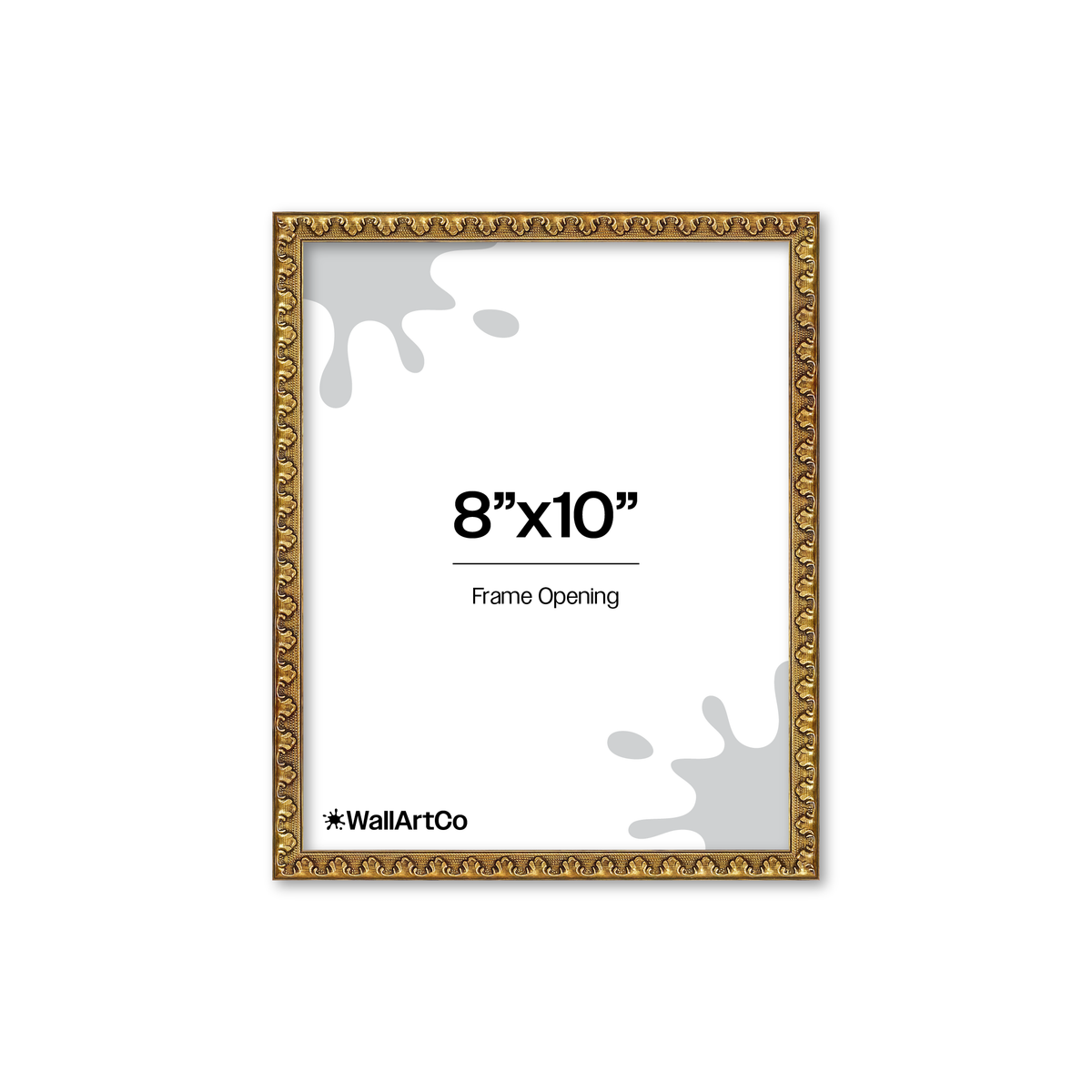 The Quiet Drama Bronze Picture Frame
