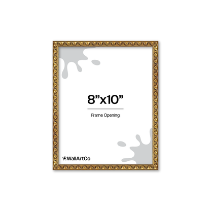 The Quiet Drama Bronze Picture Frame