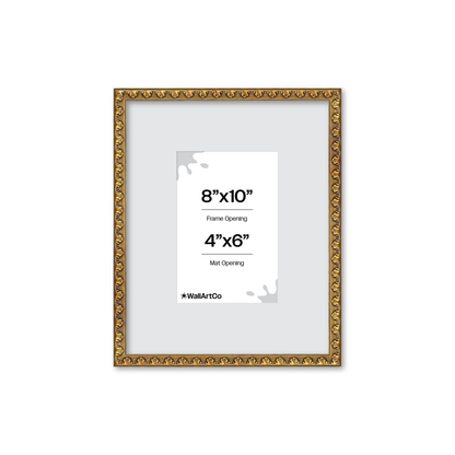 The Quiet Drama Bronze Picture Frame