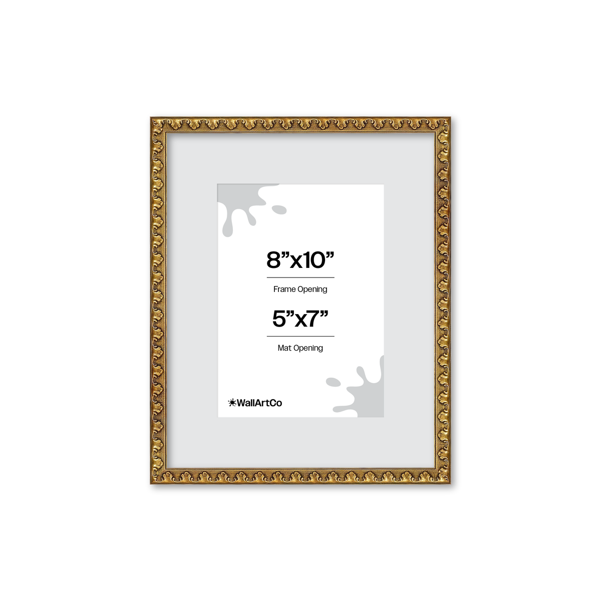 The Quiet Drama Bronze Picture Frame