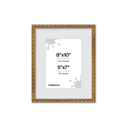 The Quiet Drama Bronze Picture Frame