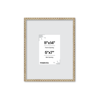 The Quiet Drama Silver Picture Frame