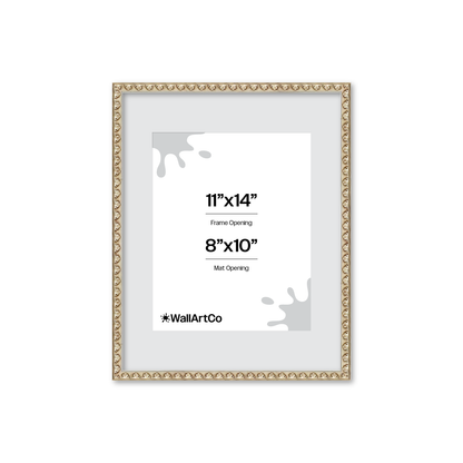 The Quiet Drama Silver Picture Frame