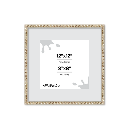 The Quiet Drama Silver Picture Frame