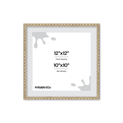 The Quiet Drama Silver Picture Frame