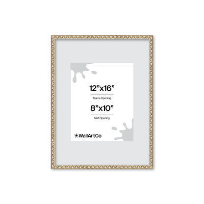 The Quiet Drama Silver Picture Frame
