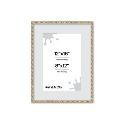 The Quiet Drama Silver Picture Frame