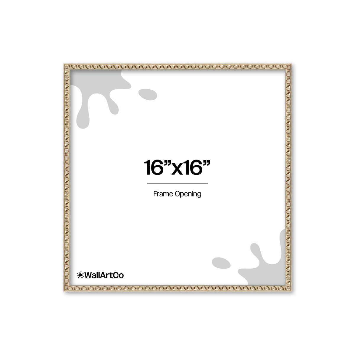 The Quiet Drama Silver Picture Frame
