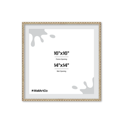 The Quiet Drama Silver Picture Frame