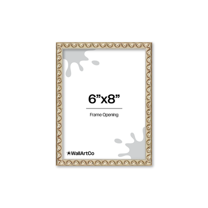 The Quiet Drama Silver Picture Frame