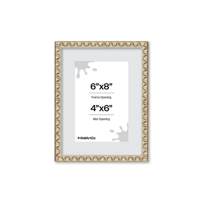 The Quiet Drama Silver Picture Frame