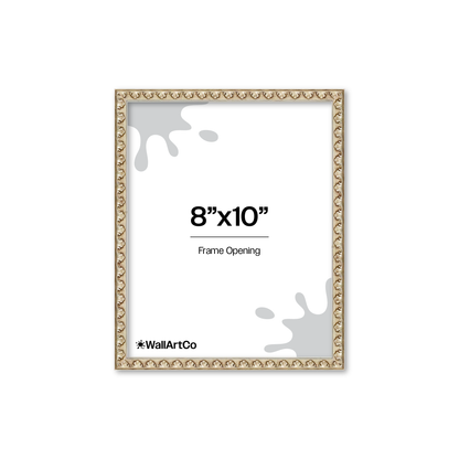 The Quiet Drama Silver Picture Frame