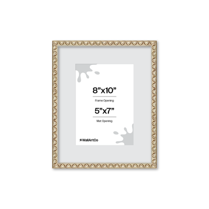 The Quiet Drama Silver Picture Frame