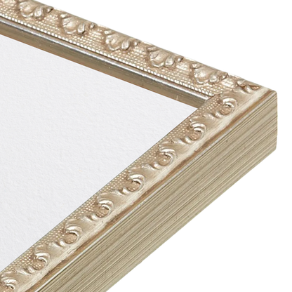 The Quiet Drama Silver Picture Frame