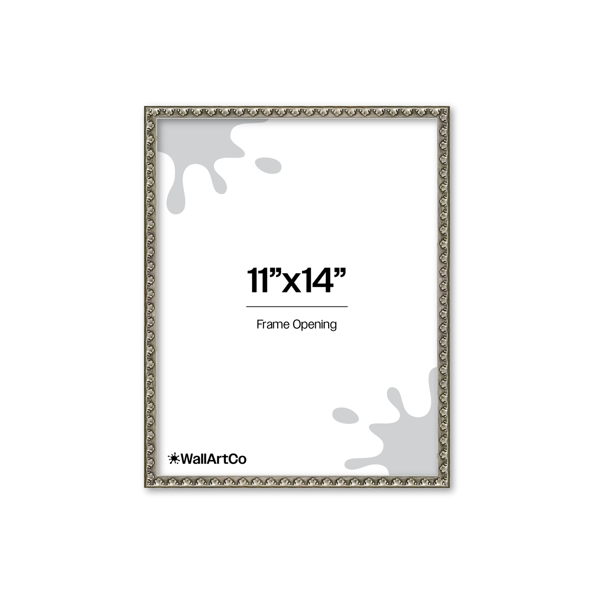 The Quiet Drama Gray Picture Frame