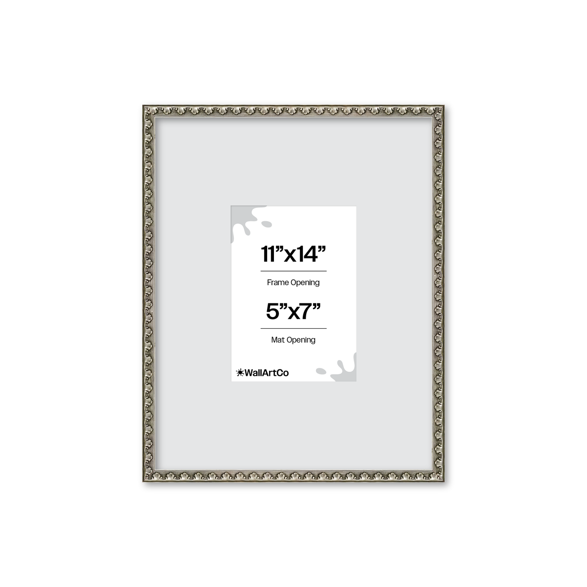 The Quiet Drama Gray Picture Frame