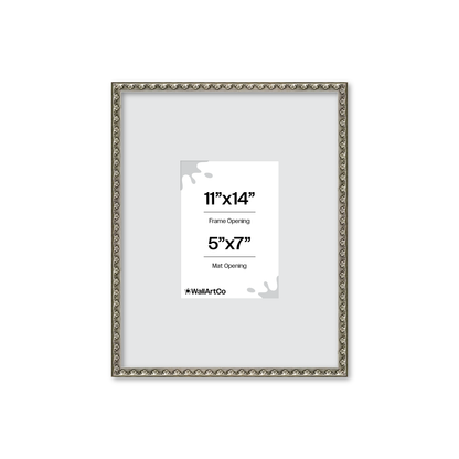 The Quiet Drama Gray Picture Frame