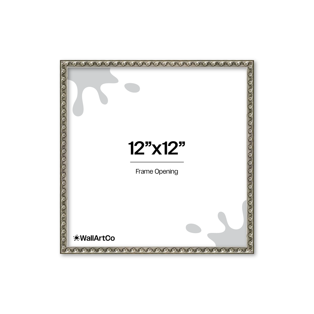 The Quiet Drama Gray Picture Frame
