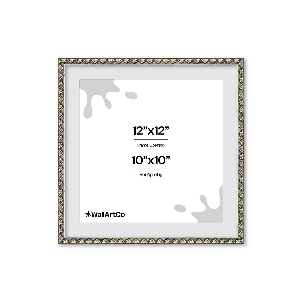 The Quiet Drama Gray Picture Frame