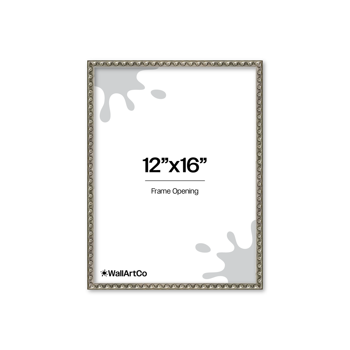 The Quiet Drama Gray Picture Frame