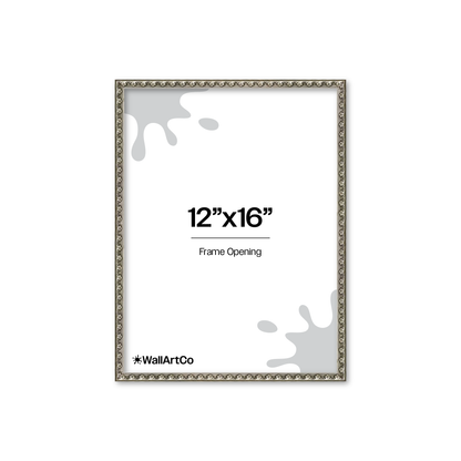 The Quiet Drama Gray Picture Frame
