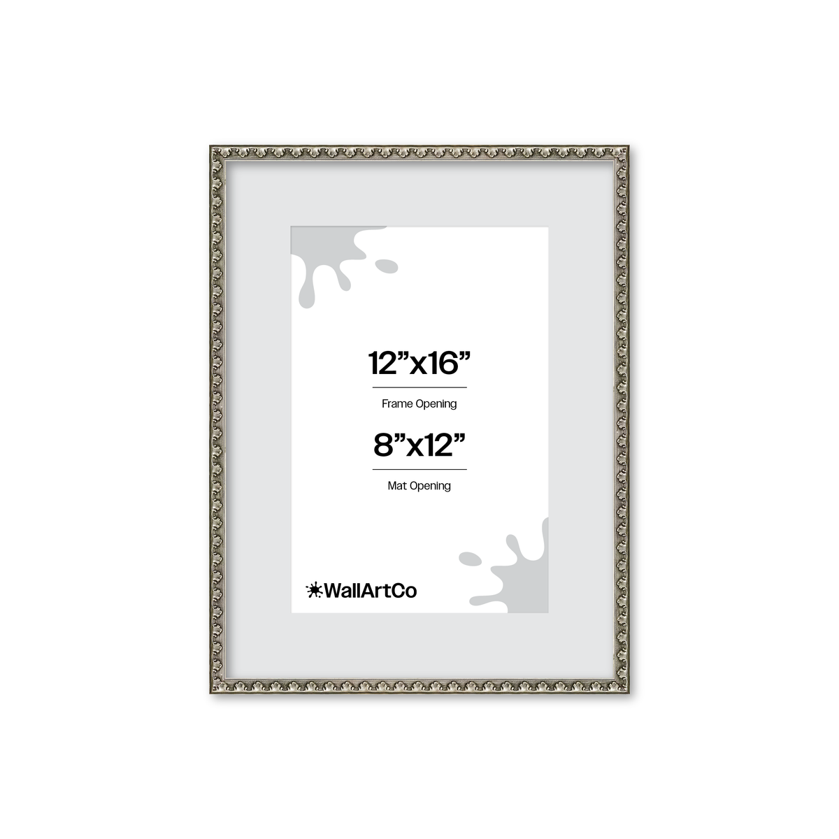 The Quiet Drama Gray Picture Frame