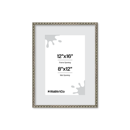 The Quiet Drama Gray Picture Frame