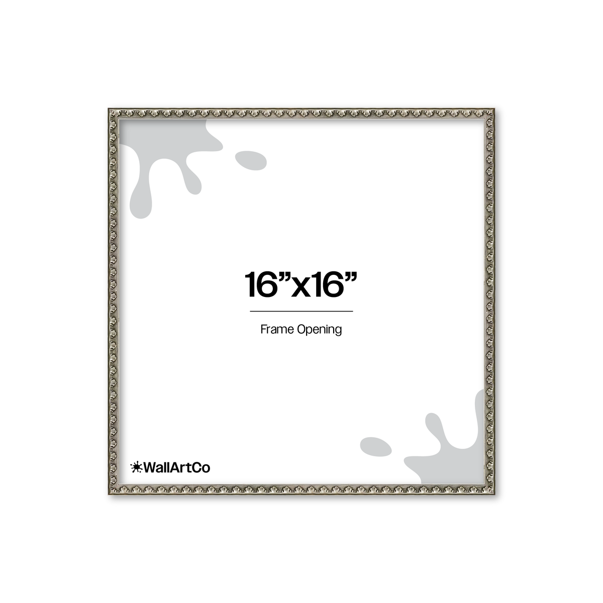 The Quiet Drama Gray Picture Frame